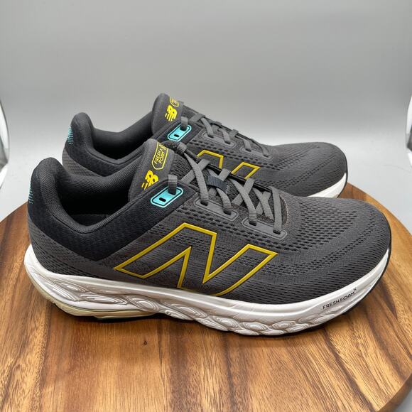 New Balance Fresh Foam X 740 V14 Shoes Mens Size 10.5 4E Gray Running Comfort - Picture 1 of 8